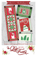 Merry Holidays Quilt Pattern by The Quilt Factory