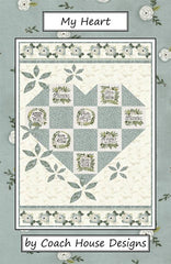 My Heart Quilt Pattern by Coach House Designs