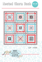 Nested Churn Dash Quilt Pattern by Quilt Jane