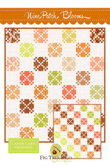 Nine Patch Blooms Quilt Pattern by Fig Tree & Co.