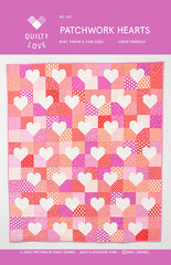 Patchwork Hearts Quilt Pattern From Quilty Love