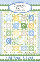 Petal & Leaf Quilt Pattern by Coriander Quilts