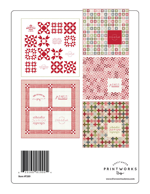Printworks Christmas Quilt Book by Sweetwater