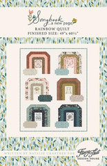 Rainbow Quilt Quilt Pattern by Fancy That Design House