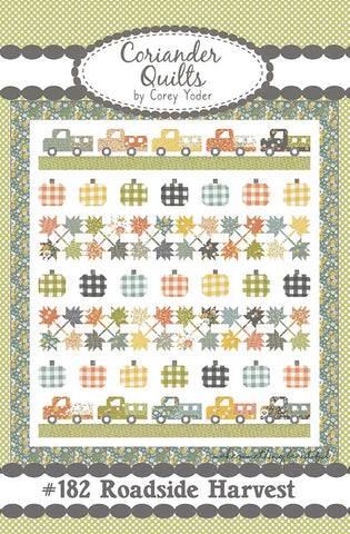 Roadside Harvest Quilt Pattern by Corey Yoder of Coriander Quilts