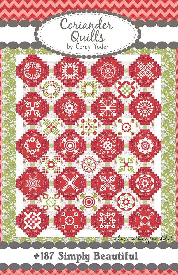 Simple Beautiful Quilt Pattern by Coriander Quilts