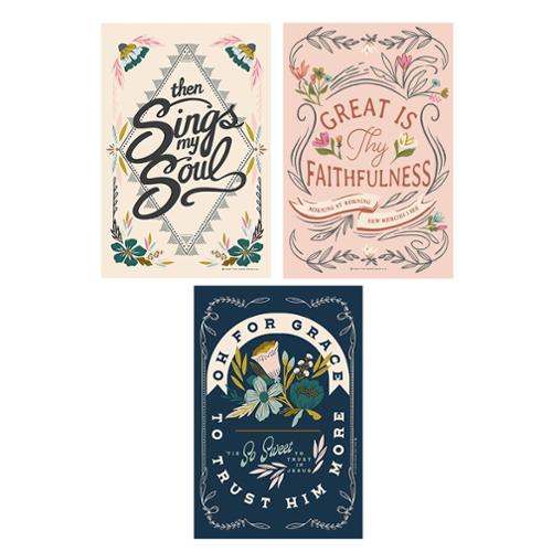 Songbook A New Page Tea Towels (set of Three) by Moda