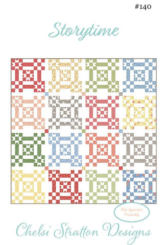 Storytime Quilt Pattern by Chelsi Stratton Designs