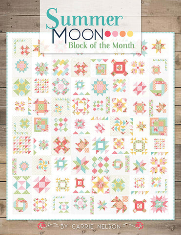 Summer Moon Quilt Book by Carrie Nelson for It