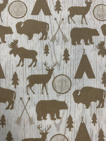 High Adventure Cream Main Yardage by Design by Dani for Riley Blake Designs