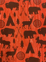 High Adventure Red Main Yardage by Design by Dani for Riley Blake Designs