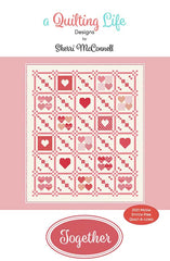 Together Quilt Pattern by Sherri McConnell of A Quilting Life Designs