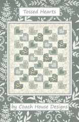 Tossed Hearts Quilt Pattern by Coach House Designs