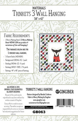 Trinkets 3 Wall Hanging Pattern By Gingiber