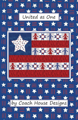 United As One Quilt Pattern by Barbara Cherniwchan for Coach House Designs