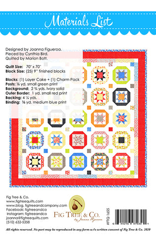 Vintage Stars Quilt Pattern by Fig Tree Quilts